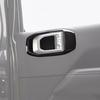 For Jeep Gladiator JT/JL 18-25 Carbon Fiber Interior Door Handle Bowl Cover Trim