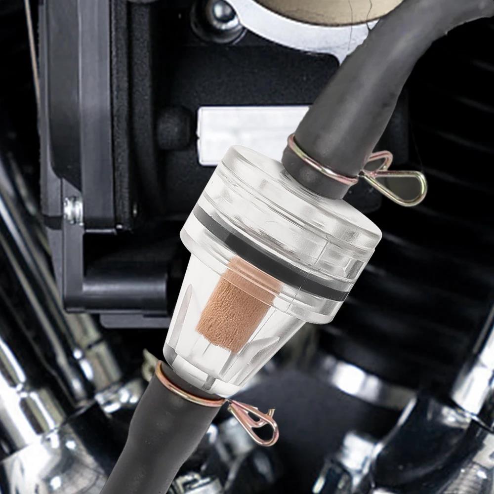 New Motorcycle Copper Core Gasoline Filter Universal Gasoline Inline Fuel Filter Resistance Car Fuel Filter Element Motorcycle 7