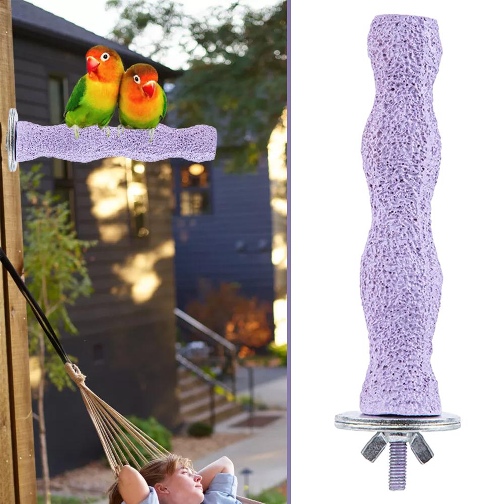 Pet Paw Grinding Stick Bird Parakeet Parrot Toy Bird Grinding Supplies Pet Toy Toys Grinding Gr Q8I7