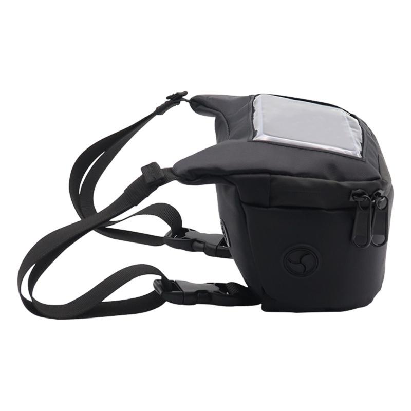 Wasserdichte Motorrad-Fronttasche, erweiterbare Motorcross-Hüfttasche, multifunktionaler Roller-Rucksack für Outdoor-Sport