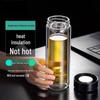 Xinuo XN-1937 Double-Layer Insulated Glass Tea Bottle