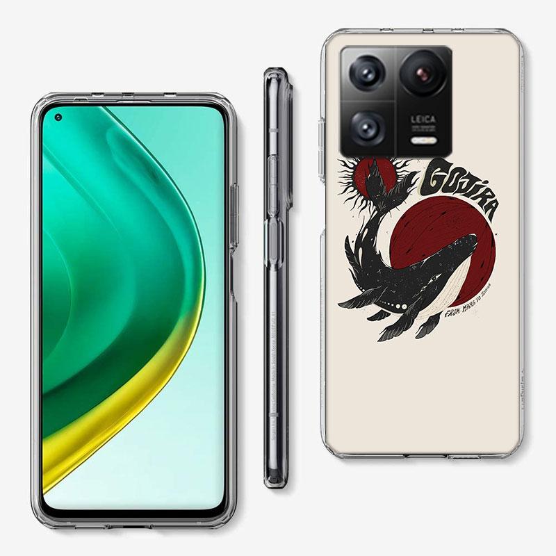 G-Gojira Band Handyhülle Für Xiaomi Poco F7 Ultra X7 X6 M8 M7 M6 M4 M3 Pro X4 Mi 15 15T 14 14T 12T 12S 10T Pro 12 11 Lite Hülle