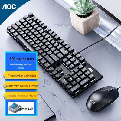 AOC Mechanical Keyboard and Mouse Combo Set