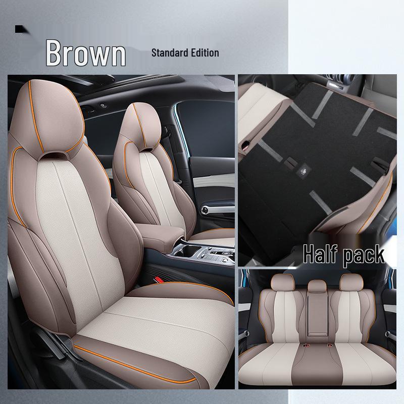 LTCS Sports Leather Car Seat Cushion for BYD Yuan PLUS - All-Season Cover 111