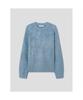 8SECONDS Hairy Knit Pullover Sky Blue