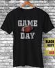 Game Day Distressed Football Lover Fans Vintage Retro Funny Gift Unisex T-Shirt