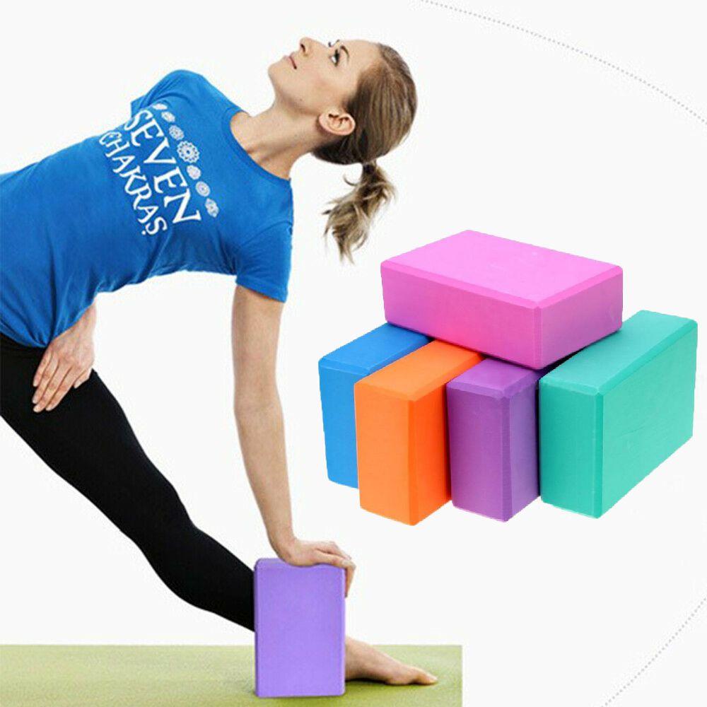 Yoga Pilates Block Foam Foaming Brick Fitness Exercise Stretch Stretch Health