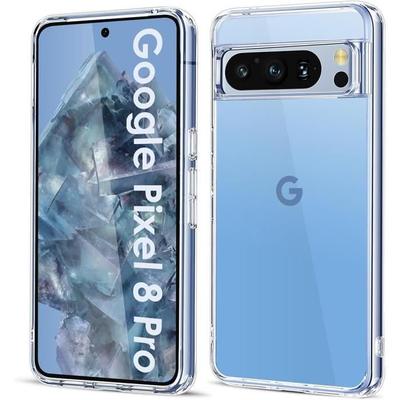Case - for Google Pixel 8 Pro - Transparent Silicone - Ultra Slim - Anti-slip