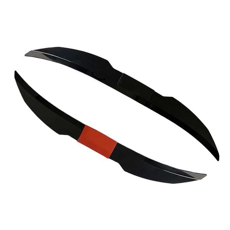 Uniwersalny Spojler Tylny na Klapę Bagażnika 115.5-129cm 3szt Styl Ostrza ABS Do Akcesoriów Samochodowych