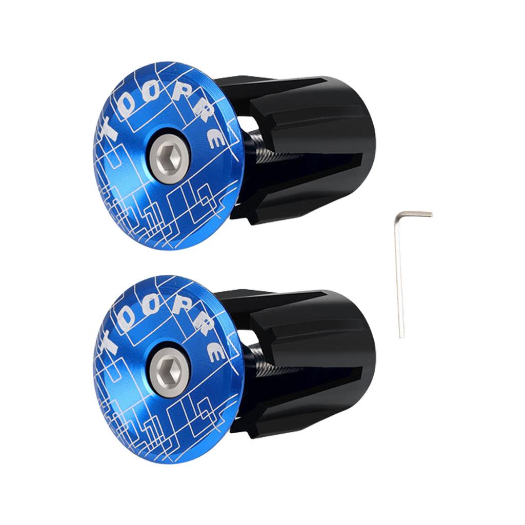 Colorful Bicycles Bar End Plugs Leakproof Cycling Handlebars End Plugs Compatibility With Road Folded Bikes