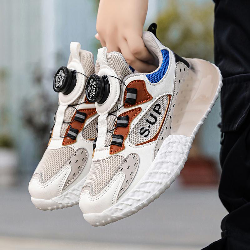 Barnesklær Sklisikre Slitesterke Moteable Kokos Pappa Sko Utendørssportssko Fritidssko Løpesko og Sneakers
