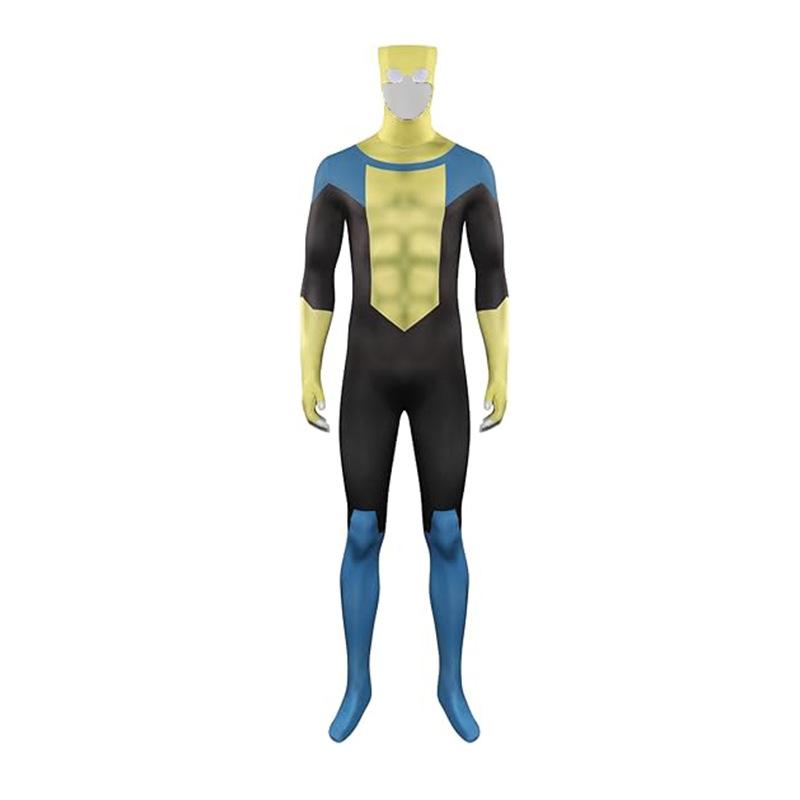 Invincible Yellow Jumpsuit Cosplay Costume 3D