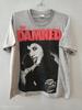 Camiseta de Manga Curta Cinza para Tour da Banda de Rock The Damned VK00206 Unissex