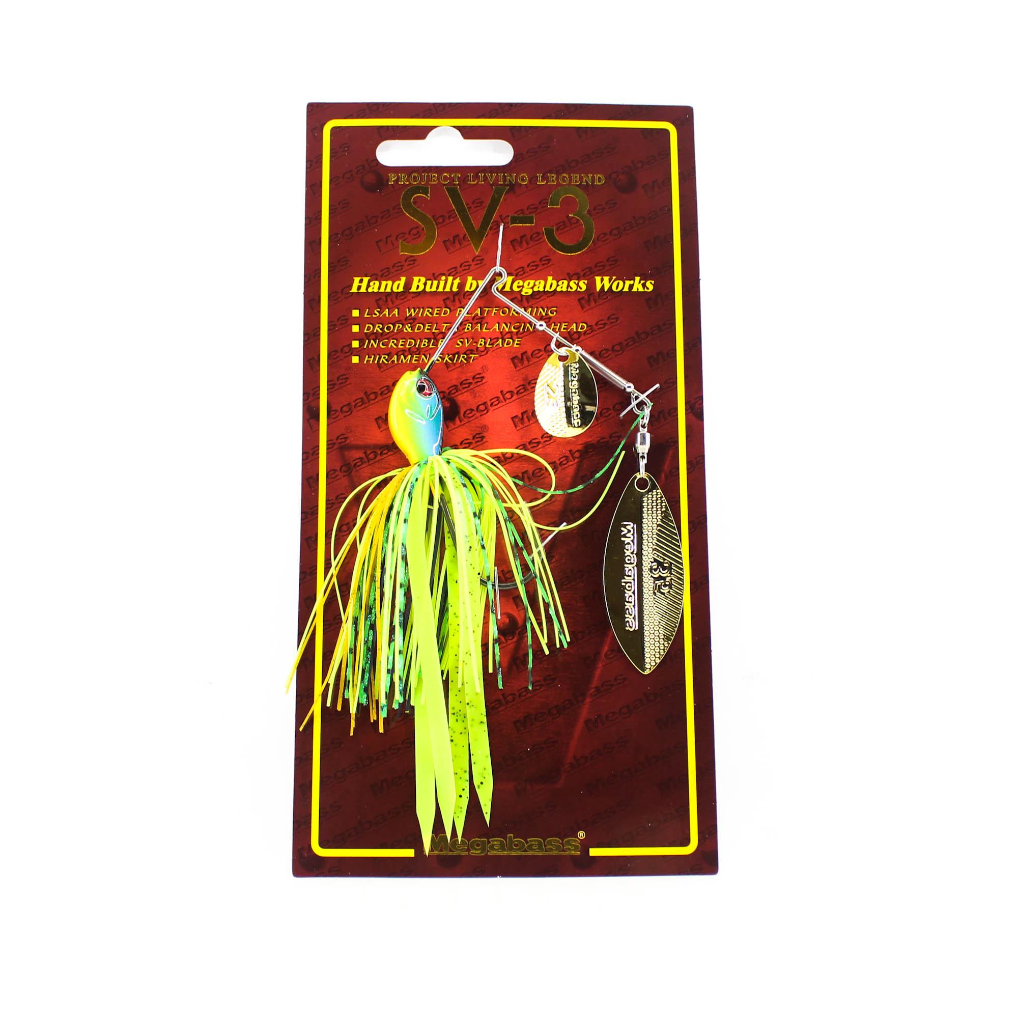 

Megabass Spinner Bait SV 3 1/2 oz SR Hot Tiger (3578)