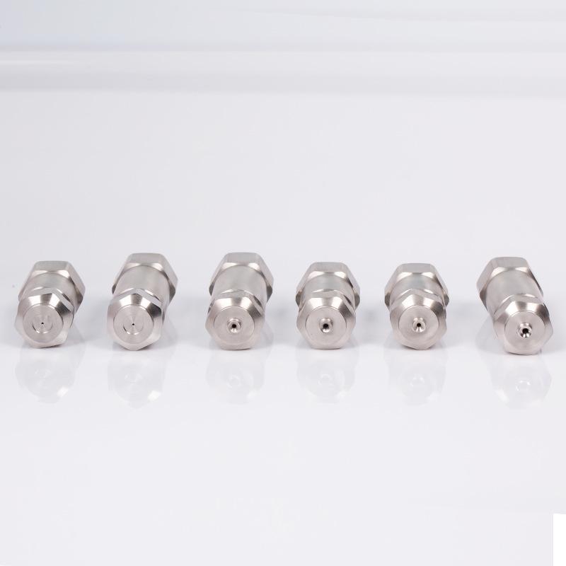 Stainless Steel Anti-Drip Fine Mist High-Pressure Nozzle for Humidification, Cooling, and Dust Removal.