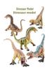 Herbivorous Dinosaur Model: Brachiosaurus & Triceratops Children's Cognitive Toy and Desktop Decoration
