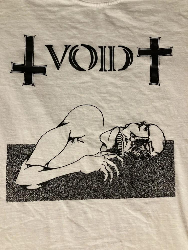 Хлопковая рубашка VOID Band Унисекс Концертный S до 5XL Унисекс Футболка S