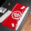 Sc Internacional Crest mouse pad, rubber base, esports desk mat, mouse pad for gamers and office use, gaming desk , easy to clean mat