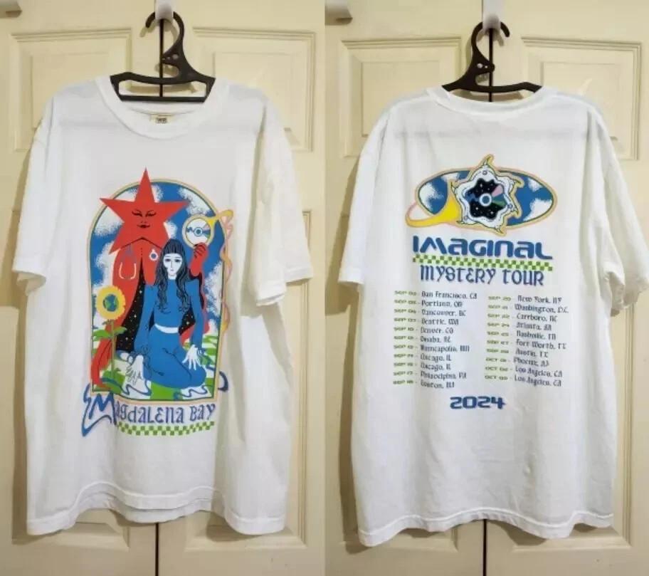 Magdalena Bay The Imaginal Mystery Tour White T Shirt Unisex T-Shirt S