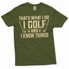 Men's Funny Golfing T-Shirt Mens Womens Tees Top Golf Player Sports Hobby Athlete Golfing Gift Ideas