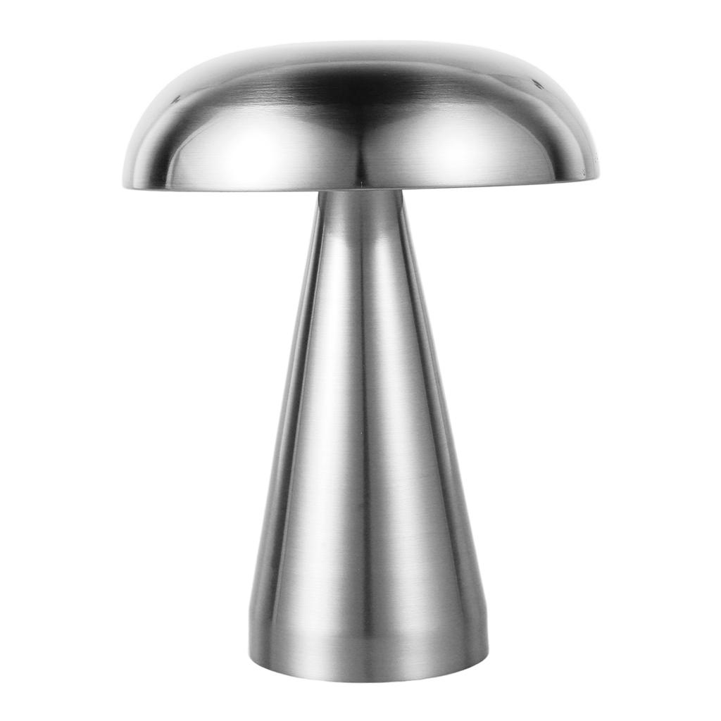 Mushroom Table Lamp Portable Cordless LED Desk Light Touch Control Night Light with 3 Color Dimming for Bedroom Living Room