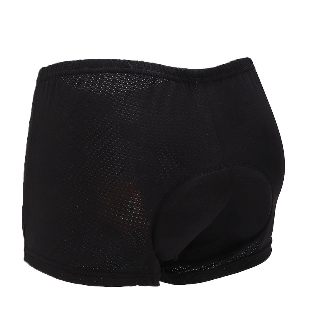 Cycling Padded Shorts Sponge Pad Design Elastic Soft Breathable Comfortable Cycling Underwear for Men Women