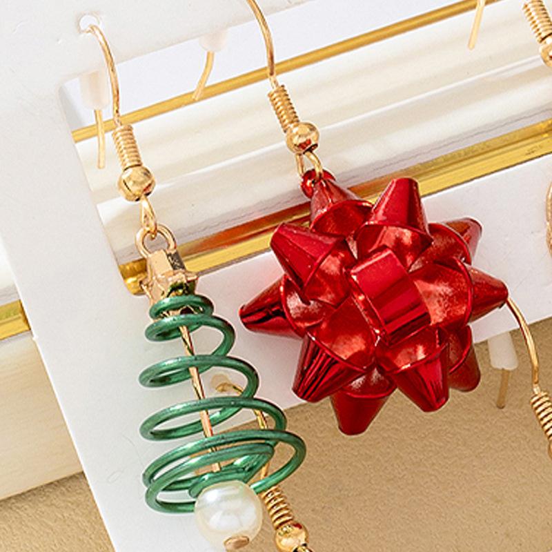 

Fashion Christmas Earrings Earrings Christmas Tree Elk Cute Cartoon Daily Casual Christmas Party
