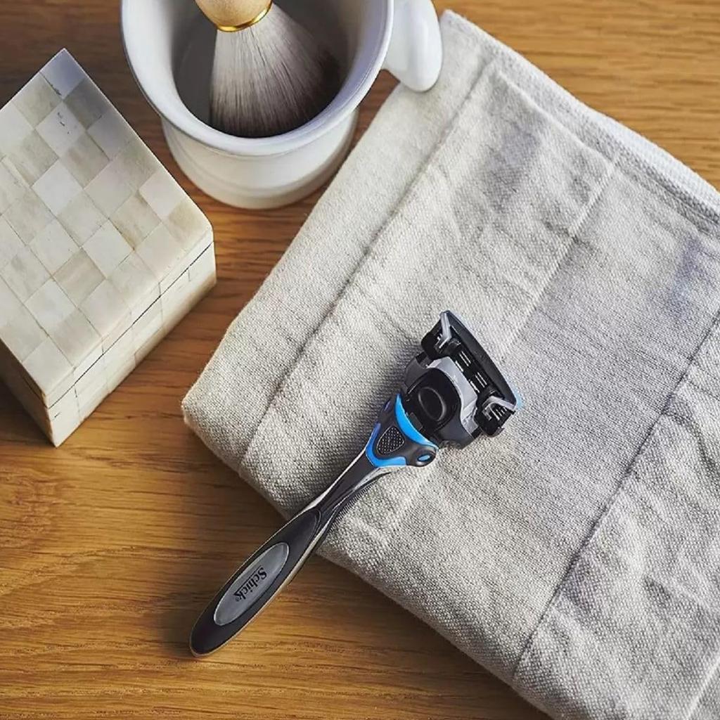 Schick Hydro5 Custom Replacement Blades, 8-Piece Set, Genuine, Authentic 5-Blade Hydrate Razor with SkinGuard, Razor Blade Cartridge, Men's Shaver, Re