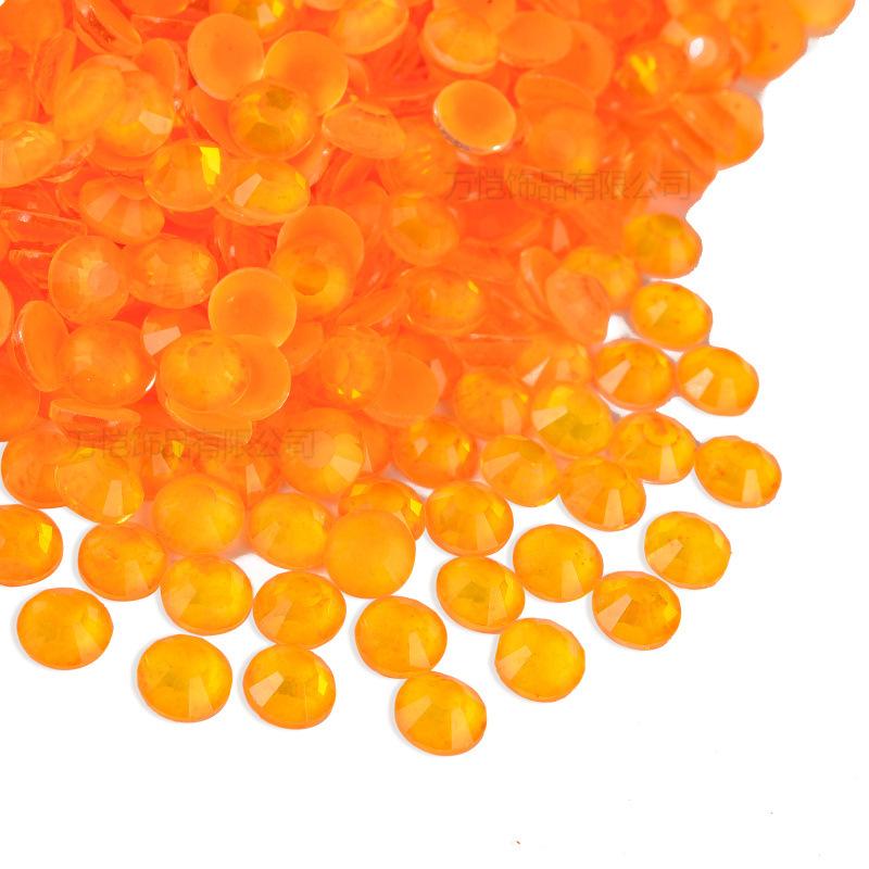 Nagelfräser, leuchtender Proteinglaskristall, flacher Boden, Strassstein, DIY-Nageldesign, Handyhülle, Beauty-Schmuck-Accessoires