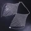 European and American Nightclubs Shiny Tassel Chest Hot Girl's Sparkle Chain Mesh Rhinestone Body Chain