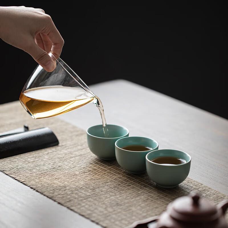 Ru Kiln Ceramic Teacup Gift Set