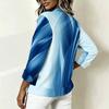 Plus Size Ladies Long Sleeve T Shirt Vintage Floral Printed Casual Loose Daily Blouse