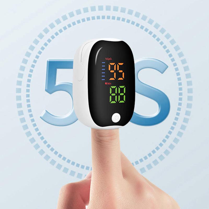 

Fda Fingertip Oximeter Portable Finger Clip Pulse Saturation Detector Heart Rate Monitor