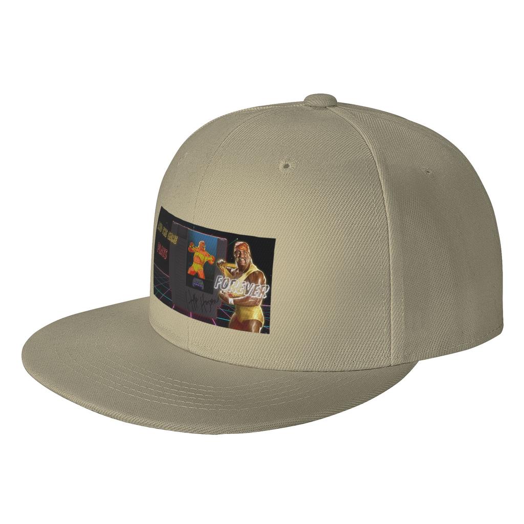 Fashion And The Game Plays Forever SYGU (Hulk Hogan) Flat Brim Sun Hat Denim Street Hat Unisexs Panama Hat