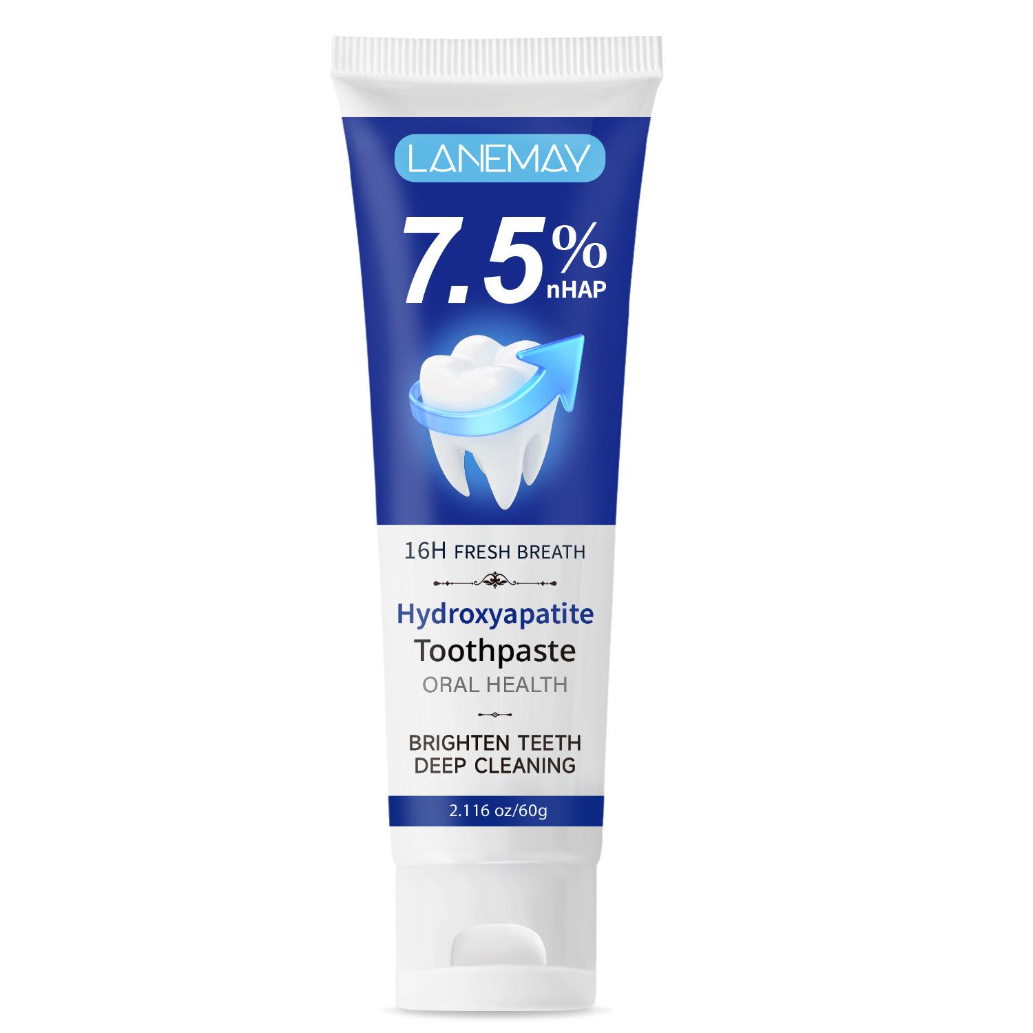 

Hydroxyapatite Toothpaste, Clean Mouth and Whiten Teeth