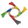Y Track Railway Track Plastic Transform Tracks Kids Toys Train Track Accessories for Hape LILLABO