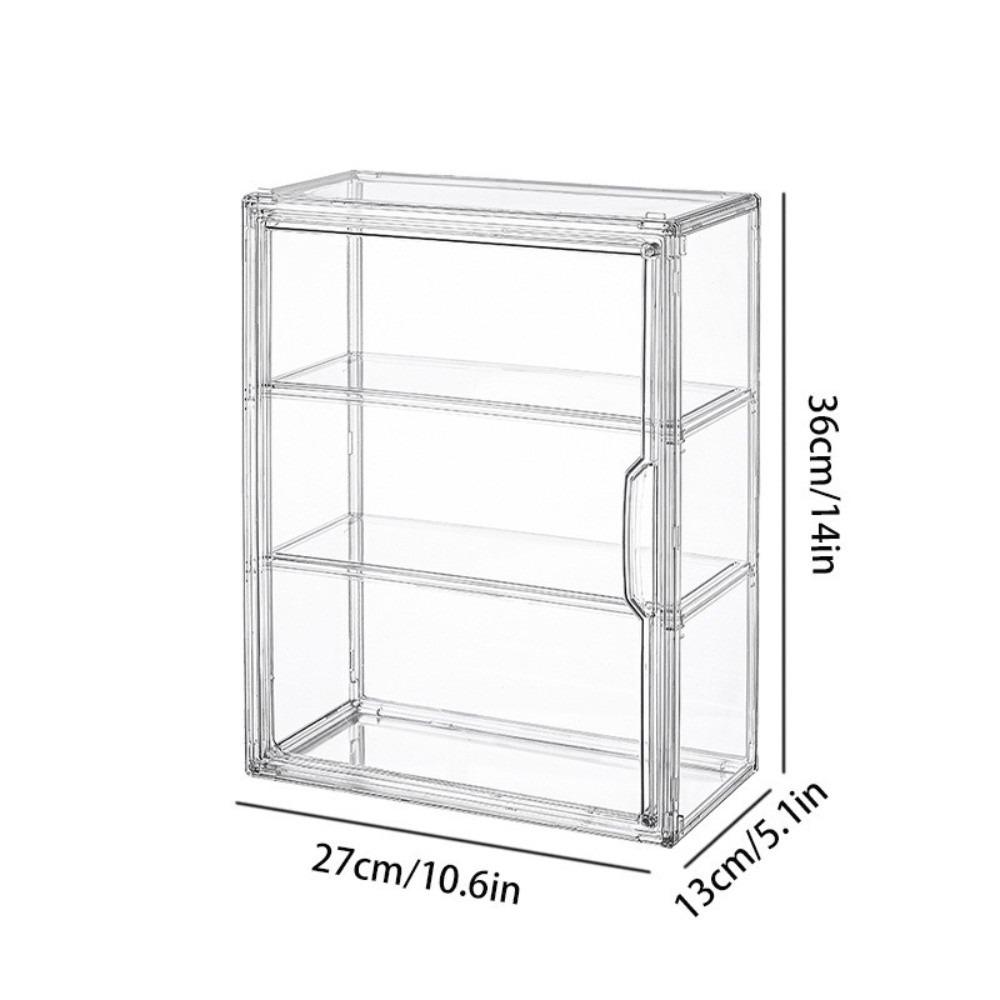 

Transparent Acrylic Acrylic Display Box Acrylic Stackable Design Transparent Organizer Multi-layer Large Capacity