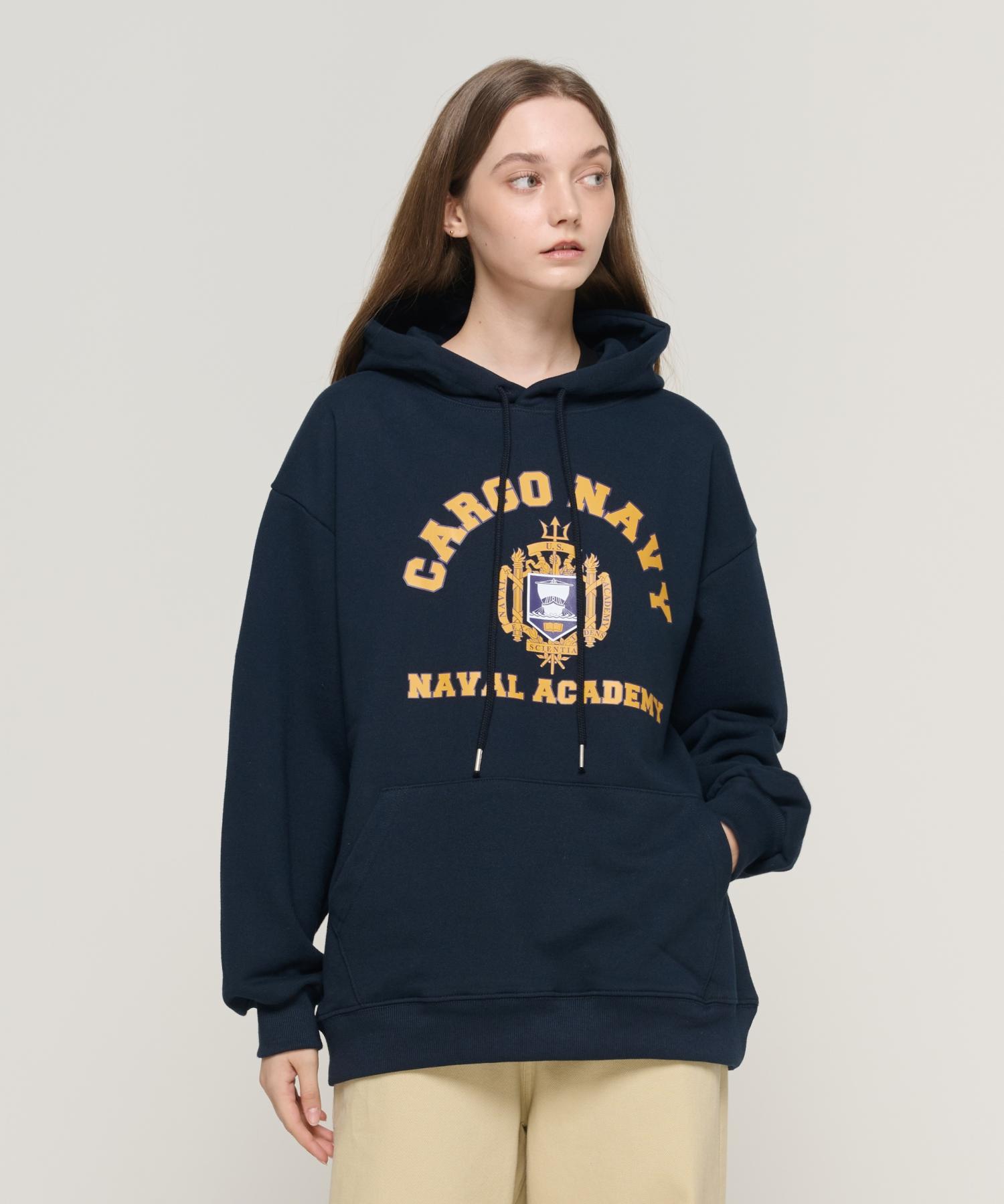 Cargo Bros For Woman Navy Academy Hoodie (Navy) L