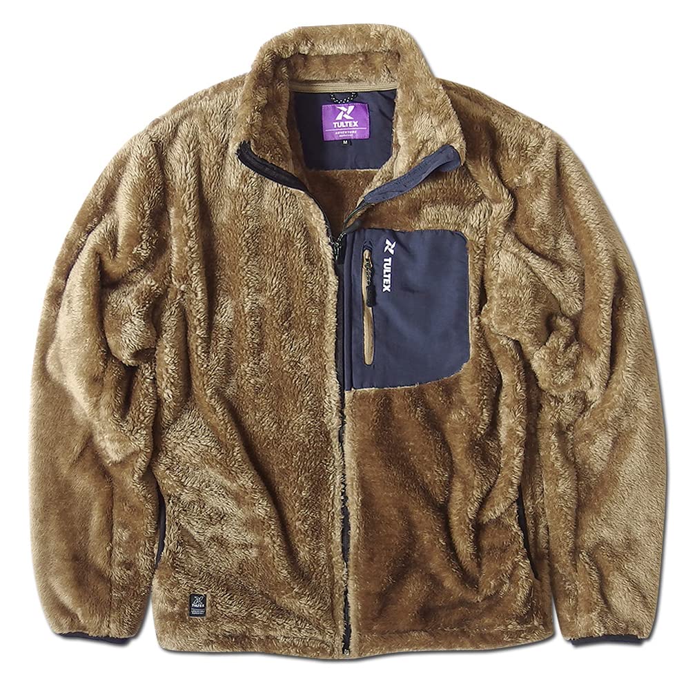 

EVERSOUL TULTEX Размер Куртка для холодной погоды и флисовая куртка Boa для улицы и ходьбы, Мужская бежевая, 3L, Ветрозащитная, Для активного отдыха, Рыбалки, Кемпинга, бежевый