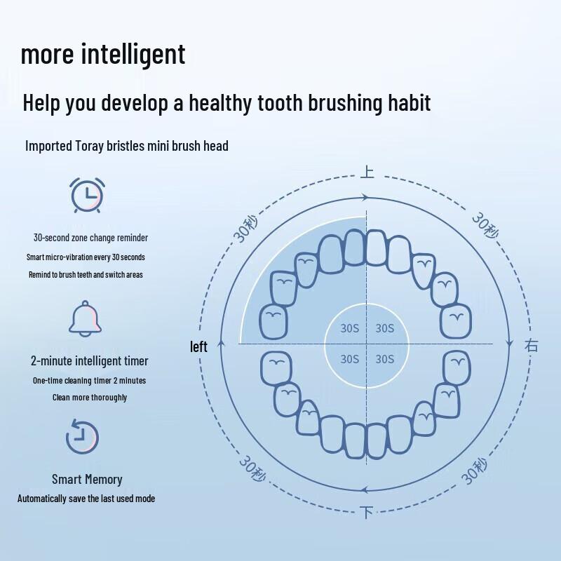 Roman T10X Smart Sonic Electric Toothbrush