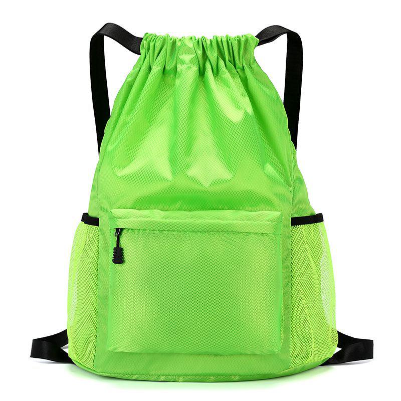 Унисекс Карманный Рюкзак на Шнурке Легкий Дорожный для Баскетбола