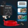 Remote Battery Disconnect Switch 200A, DC12V Top Post Negative Battery Shut Offs Switch for Car Truck Vehicle