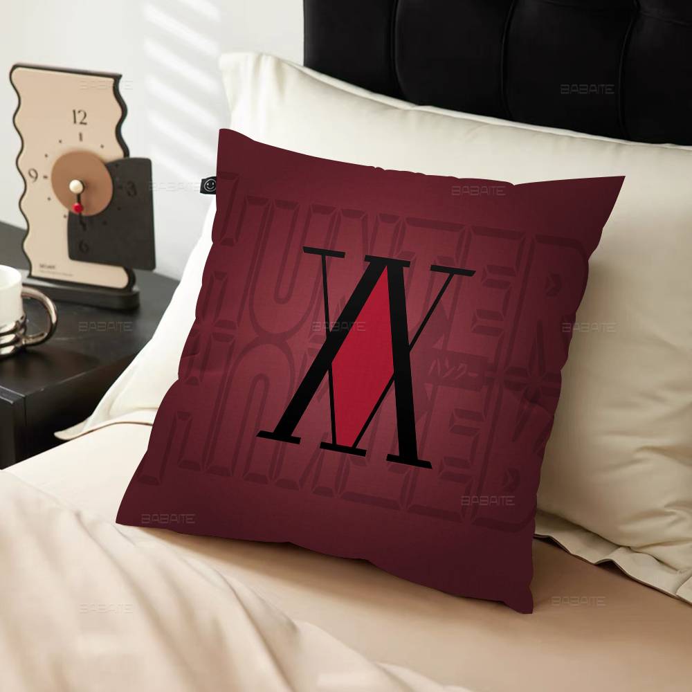 Anime Hisoka Hunter X Hunters Pillow Cover Sofa Cushion Cover Home Room Decoration Children Gift