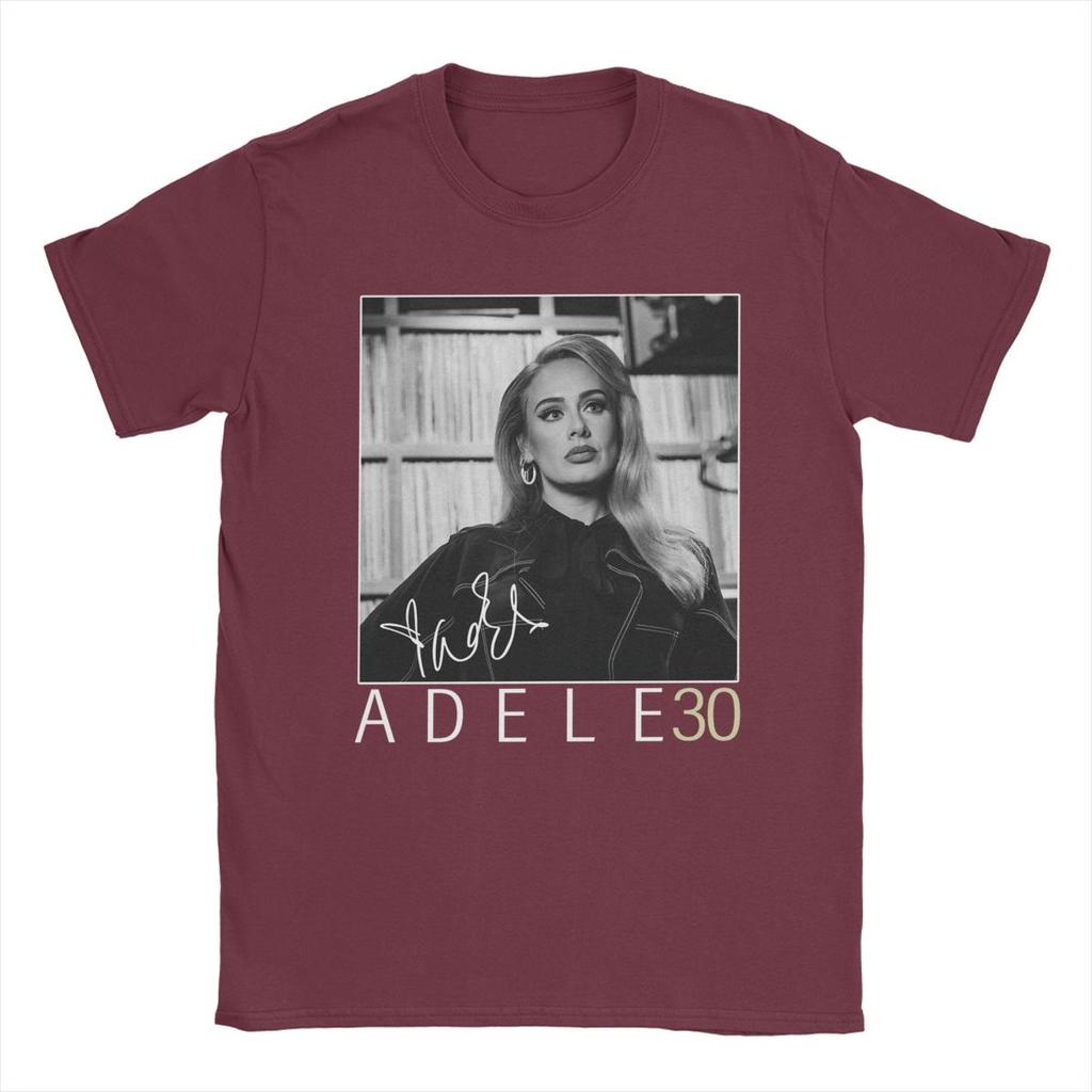 Men T-Shirt Adele Tour 2024 Casual 100% Cotton Tee Shirt Short Sleeve T Shirt O Neck Clothing Plus Size