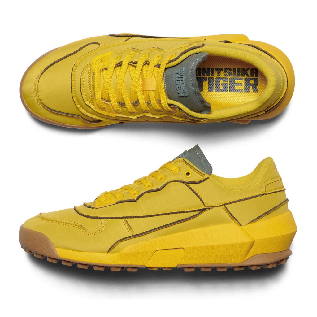 Onitsuka Tiger Admix Comfortable Versatile Non-Slip Wear-Resistant Low-Top Training Running Shoes Unisex sneaker Yellow 1183C276-750
