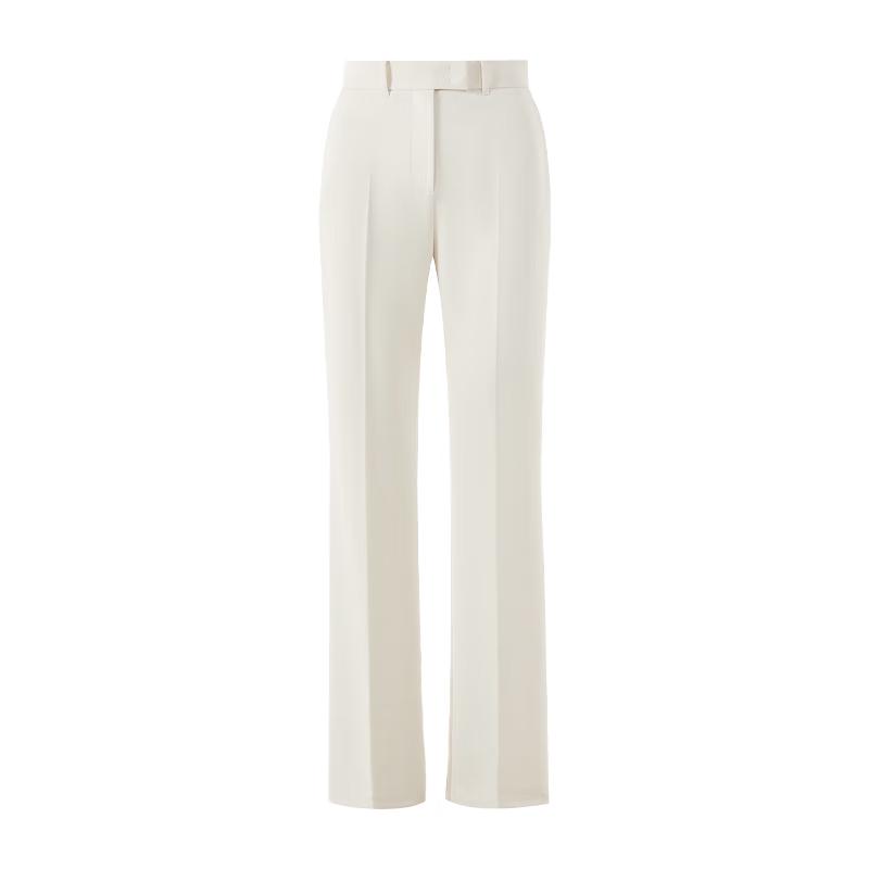 EiLEEN ELITEE Straight-Leg Commuter Trousers