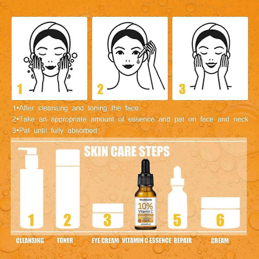 VC Skin Essence - Brightening, Moisturizing & Whitening Formula with Aloe, Hyaluronate & Rose Oil