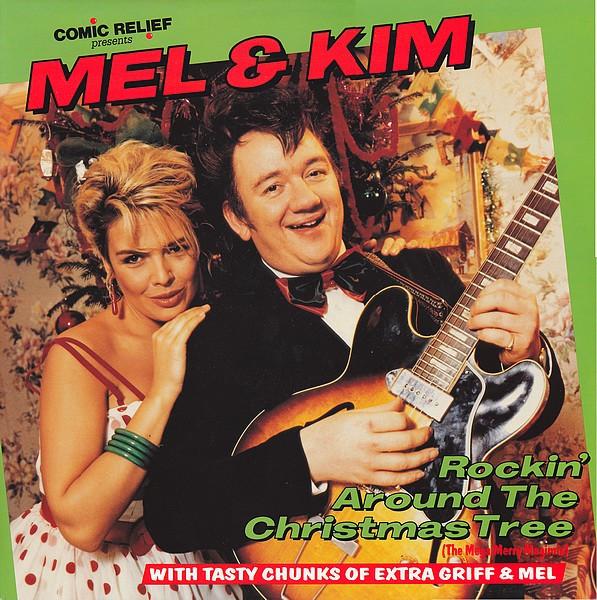 

12inch Record MEL SMITH KIM WILDE Rockin Around The Christmas Tree TEN212 10 Records 1987 UK Pop Used