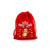 Christmas Candy & Apple Gift Bags - Red Snack Packaging