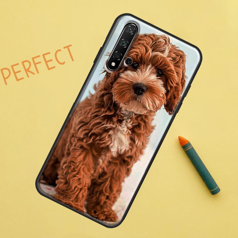 

Cute Cockapoo Dog For Huawei Nova 5T 9 10 SE 7i 8i 11i 12i Y60 Y61 Y70 Y72 Y73 Y90 Y91 P20 P30 P40 Lite Case Huawei Nova 11